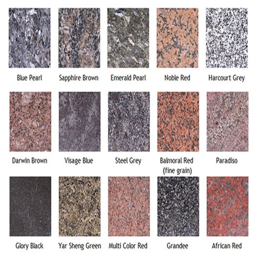 granite colors options granite colors options